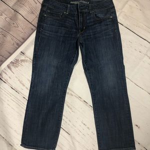 American Eagle size 12 artist crop stretch Capri.